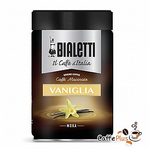 BIALETTI CAFFE טחון למקינטה בטעם וניל 250 גר BIALETTI CAFFE טחון למקינטה בטעם וניל 250 גר