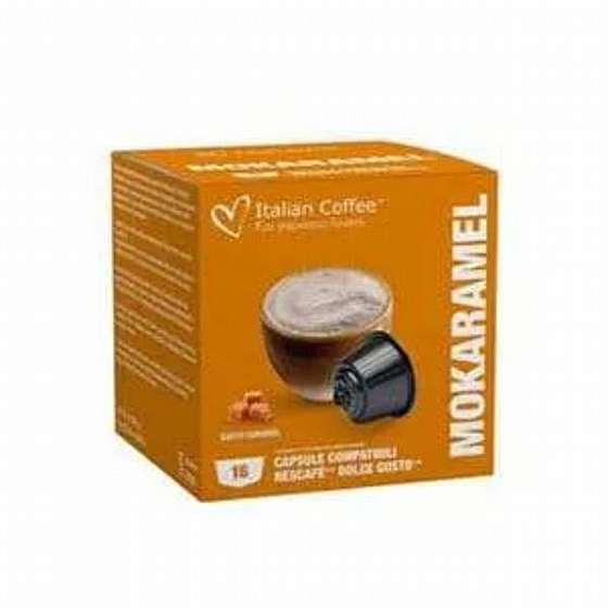 ������� ������� ���� ������ ����`� ����� | Italian Coffee Mokaramel Dolche Gusto 